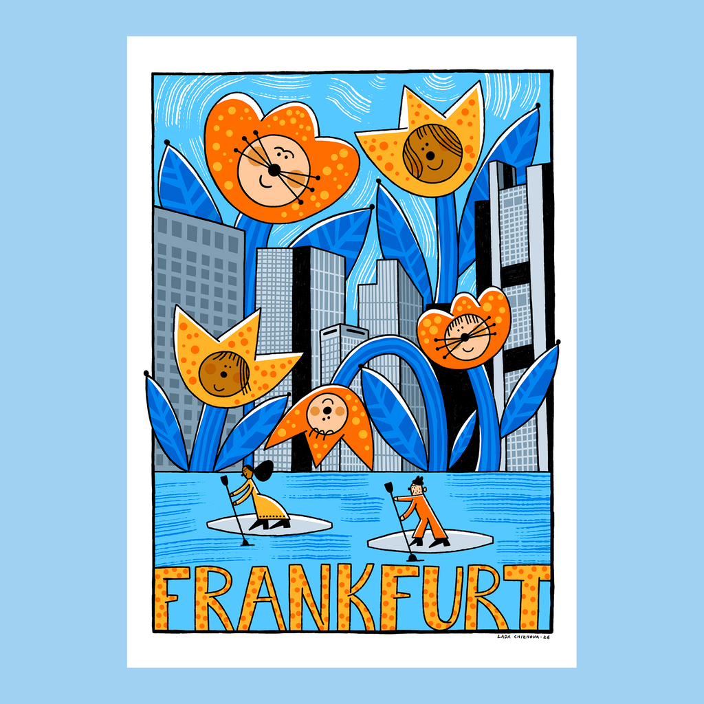 Frankfurt Art Print